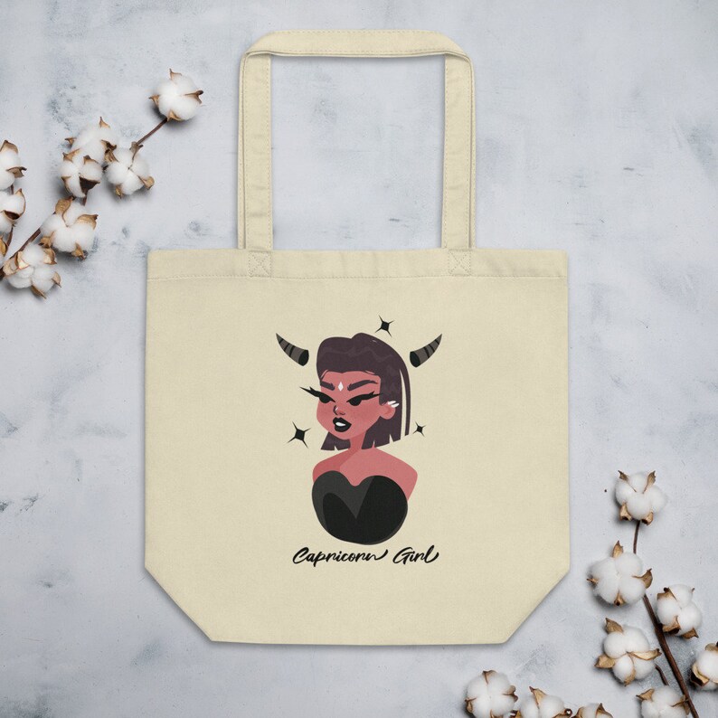Capricorn Girl Eco Tote Bag