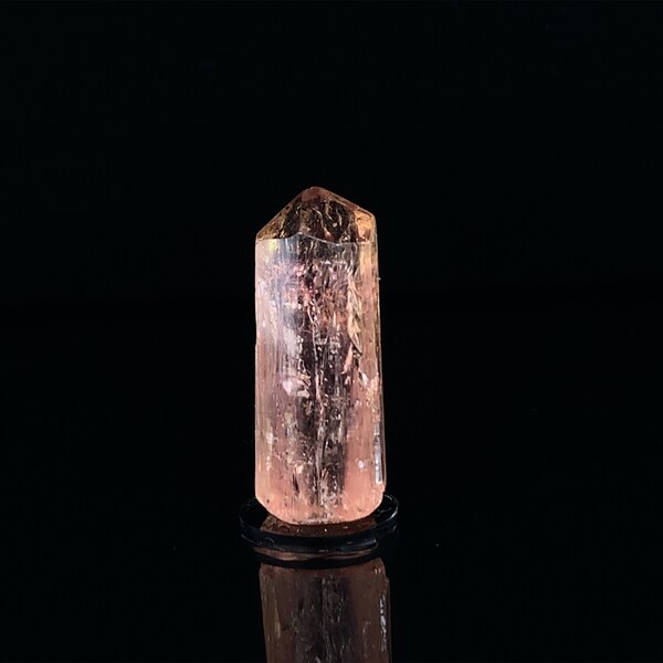 Topaze Rose De Laboratoire 8,07 Ct - Coupe Ovale - Clarté VS - Pierre De Création