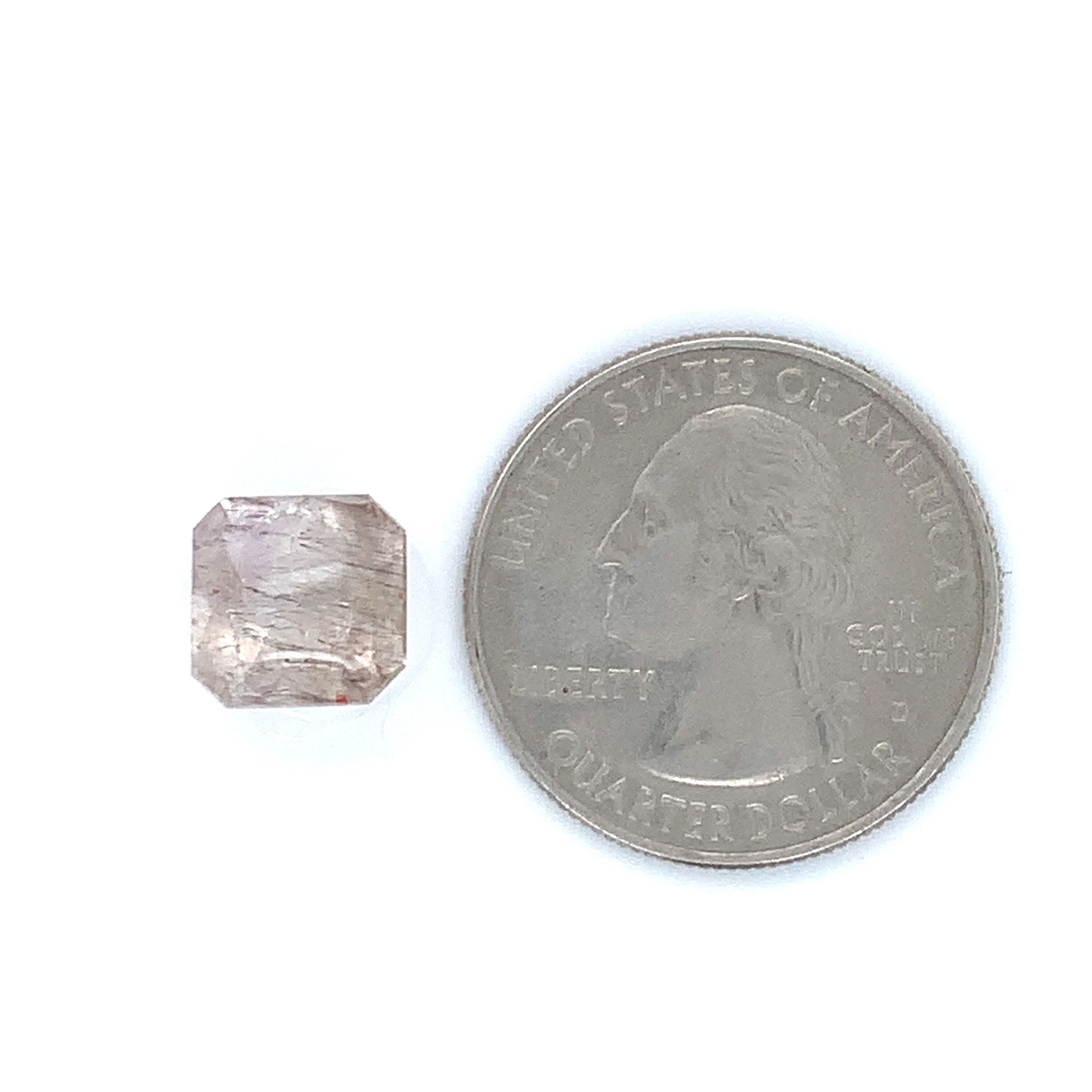 3.9 CTS - 9.5mm Natural Smoke Night Super Seven Crystal