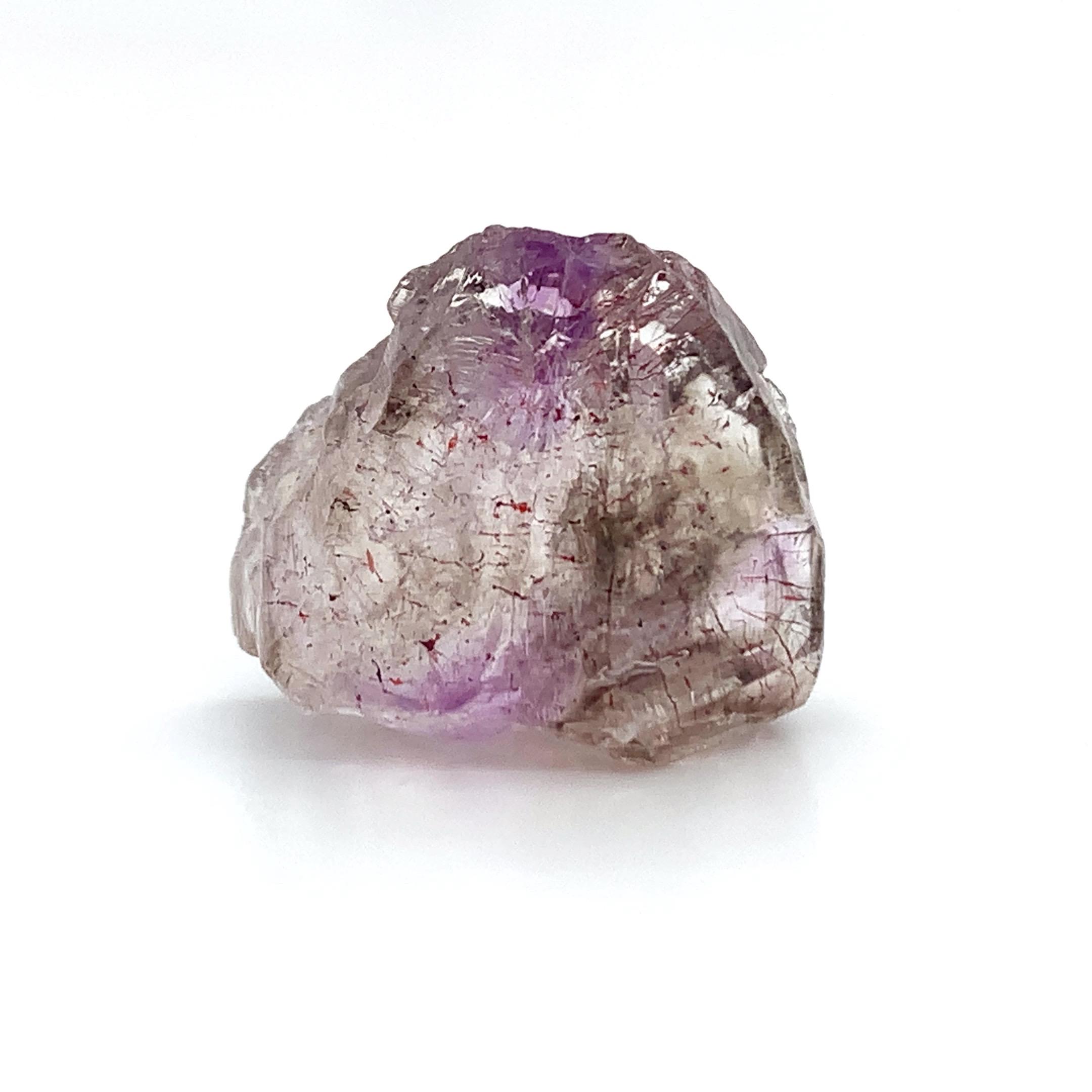 Cristallo grezzo Super Seven - Pietra curativa naturale per la crescita spirituale, l'equilibrio dei chakra e la meditazione SS14MAR002