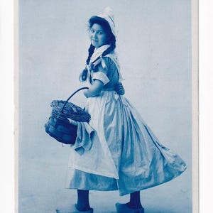 Zum Auswählen: Delft – Holland, antike deutsche Postkarte, um 1905 versendet