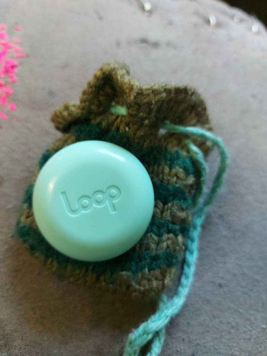 Loop Earplug Knitted Pouch loop/calmer/flare/etc Earplug Case