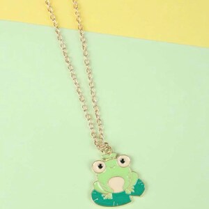 Chibi Frog Necklace