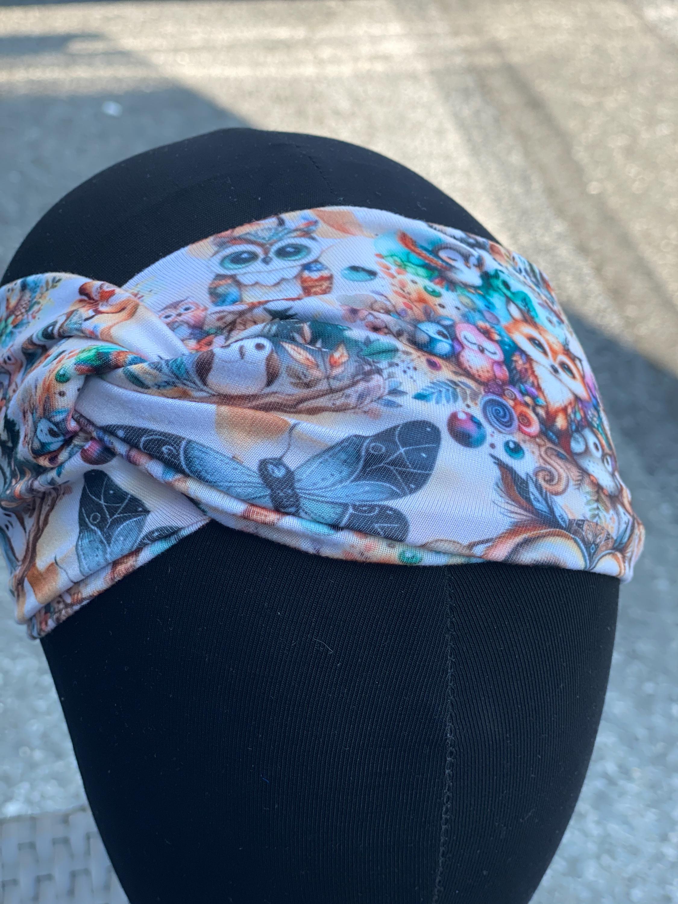 LParkin Sugar Skull Einhorn Stirnband – Breite 7,6 Cm, Baumwolle, Für Sport & Alltag