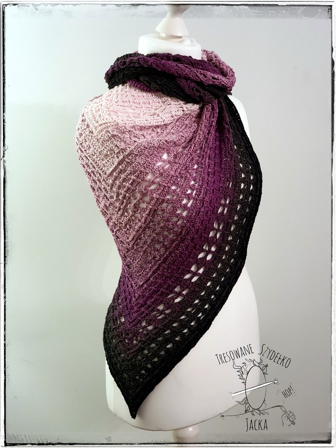 Crochet Shawl Pattern Crochet Pattern Shawl Patterndigital Etsy