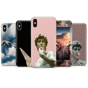 Aesthetic Art Phone Case Cover, iPhone 7, 8, 11, 12 PRO, XR, XS, Samsung A30, S20, A12 Huawei P10, P20, P30, P40, P9, Xiaomi Silicone