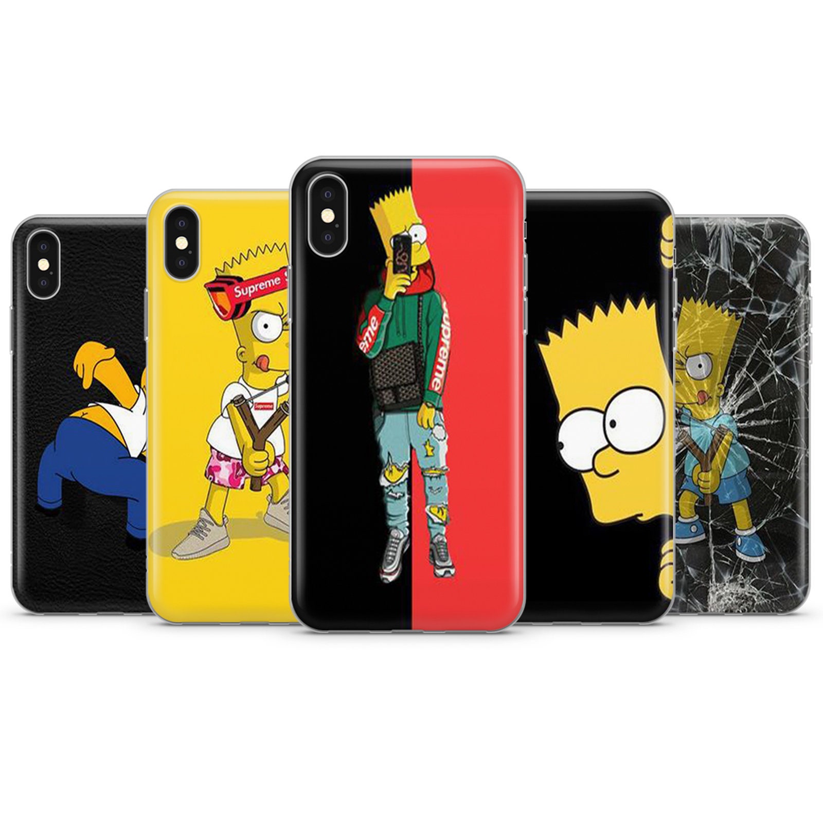 Simpsons Phone Case Cover Fits iPhone Samsung Huawei Homer Etsy