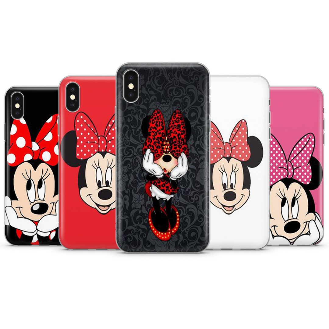 Couverture de boîtier de téléphone Minnie Mouse, convient à iPhone 7, 8,  11, 12 PRO, XR, XS, Samsung A30, S20, A12 Huawei P10, P20, P30, P40, P9,  Xiaomi Silicone -  France