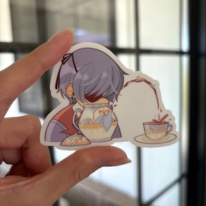 Black Butler Ciel Tea Sticker