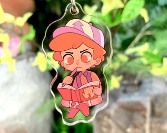 Gravity Falls Dipper Acrylic Charm