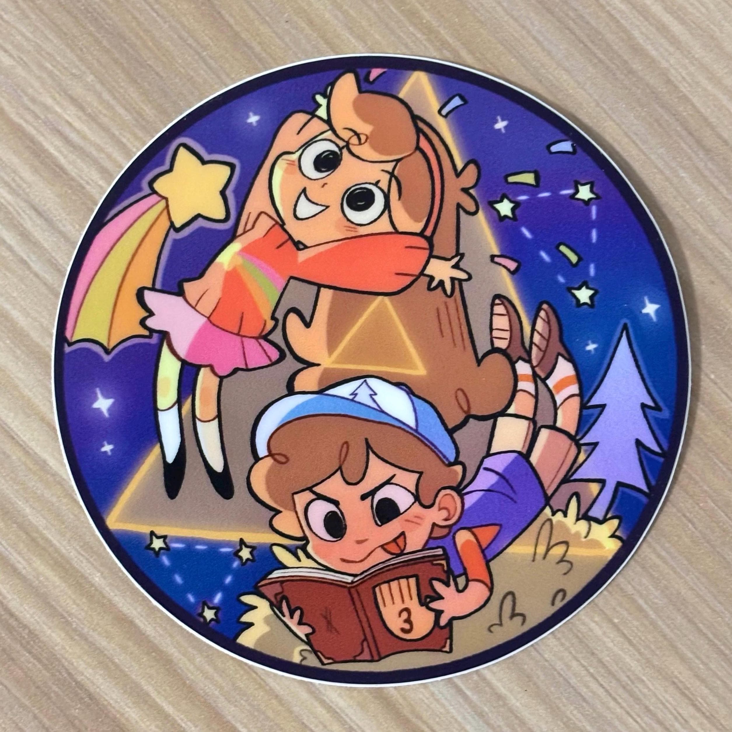 3-inch Gravity Falls STICKER - Etsy