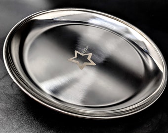 ROLLING TRAY Stainless steel. Marijuana accessories. Herb keeper. Stoner.