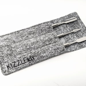 BUNDLE of TOOLS, roll tray, silicon mat and container felt sleeve Gift. Perfect Set for your favorite herbivore image 2
