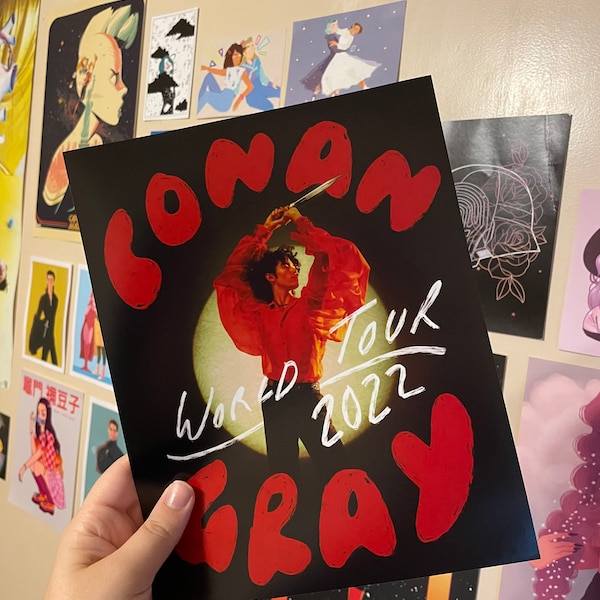 Conan Gray Telepath Poster Etsy Australia