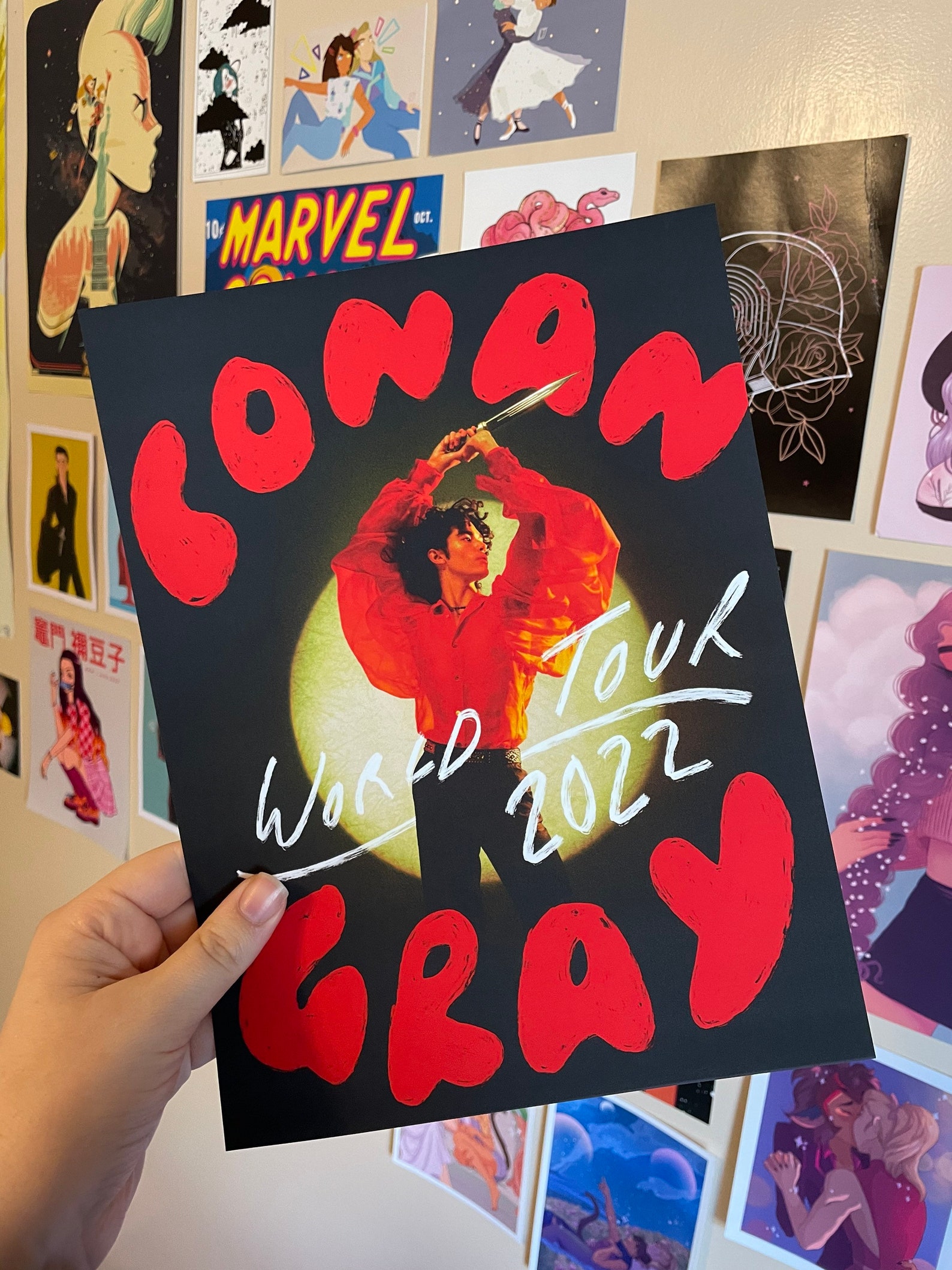 Conan Gray World Tour 2022 Poster Print Etsy