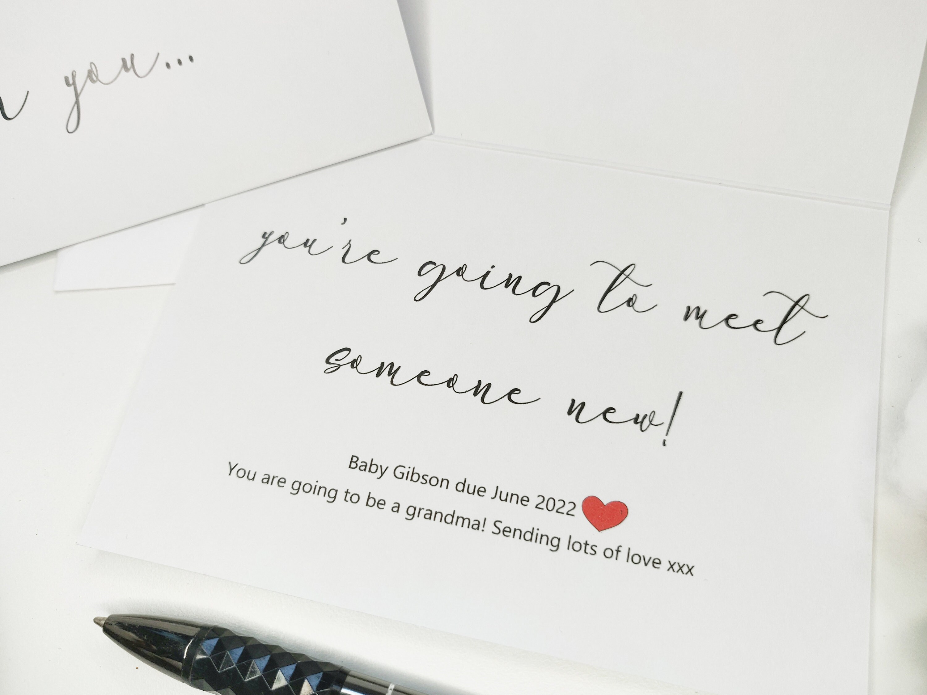 Pregnancy Announcement Card Pack Having A Baby New Baby Etsy UK