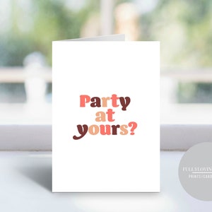 Neue Home Karte | Party bei dir? | Neues Haus | Umzug nach Hause | Neue Hausbesitzer | Erstmalige Käufer Karten | Herzlichen Glückwunsch