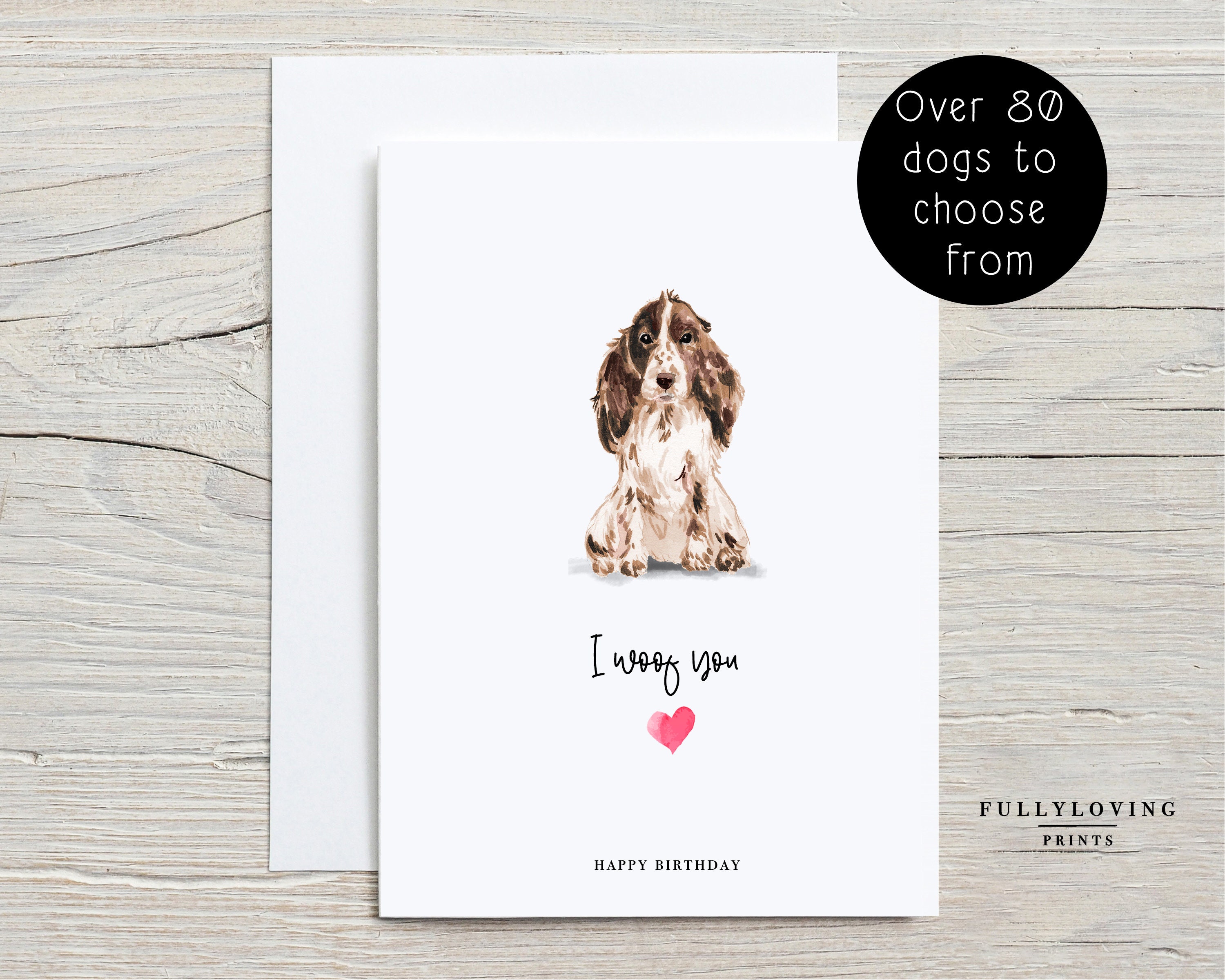 Birthday Card From the Dog | Personalised Birthday Cards | Favourite ...