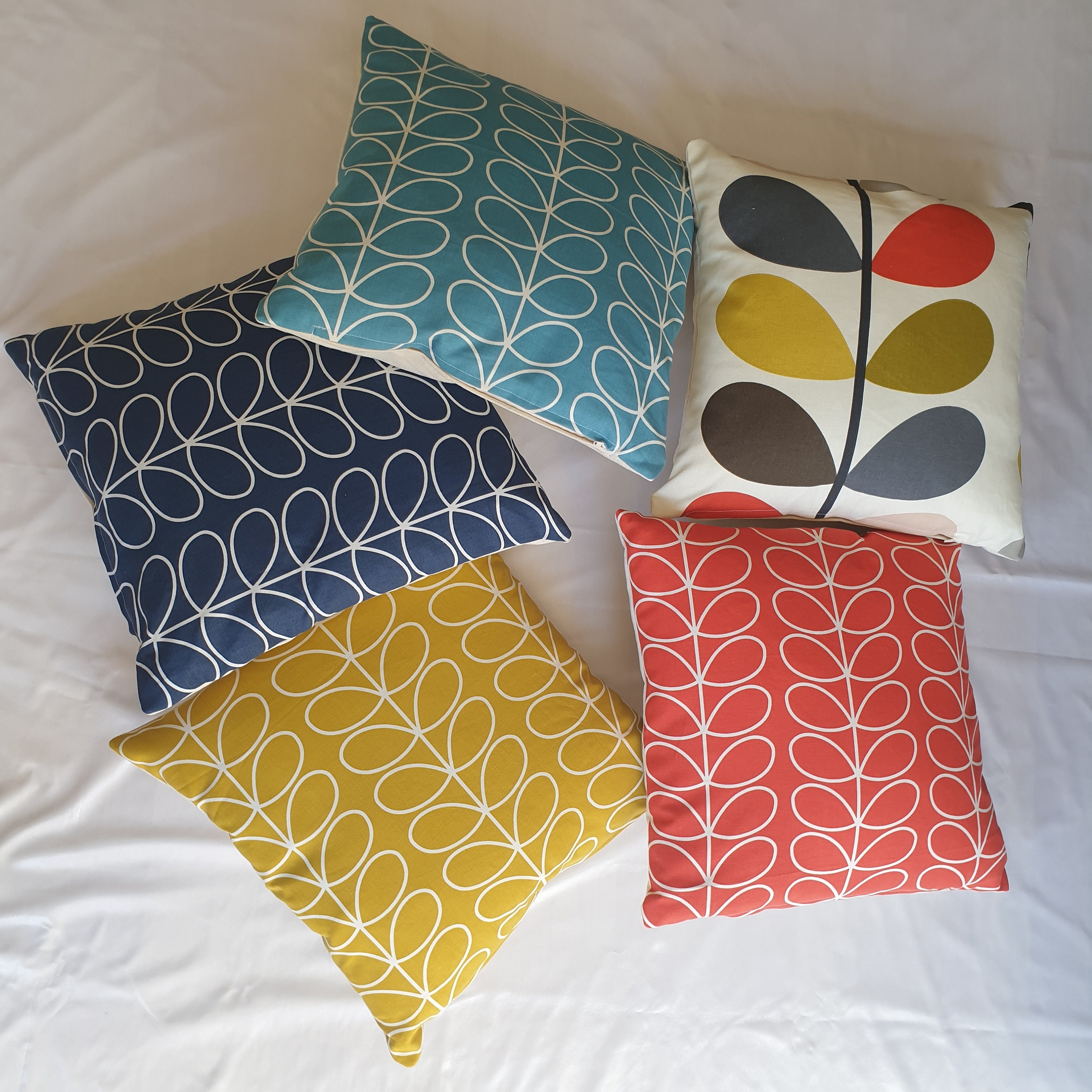 Orla Kiely print Made to measure cushion cover pillow cover Etsy