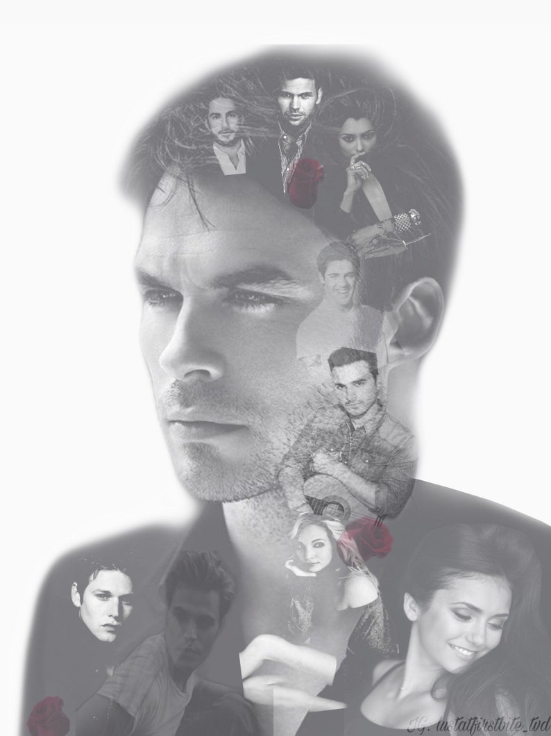 The Vampire Diaries Tvd Poster The Vampire Diaries Cast Etsy The Vampire Diaries Tvd Poster The Vampire Diaries Cast Etsy