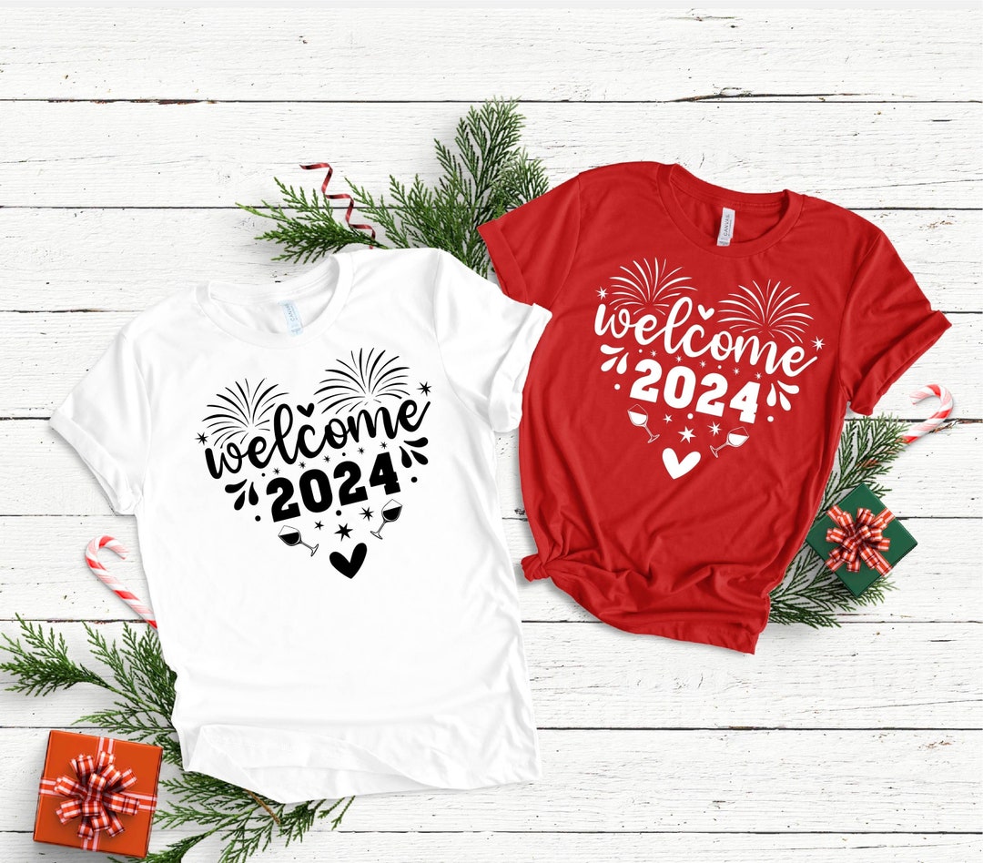 2024 Tshirt, 2024 Celebration Shirt, New Year Party Tshirt