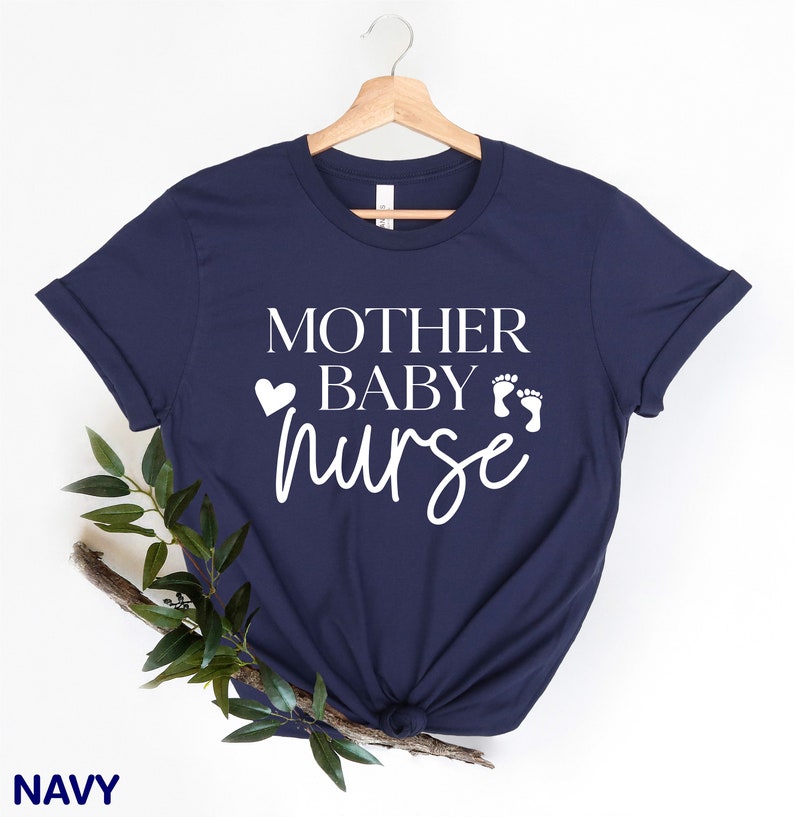 Nurse Shirts Mother Baby Nurse Baby Nurse Shirt Labor and Etsy