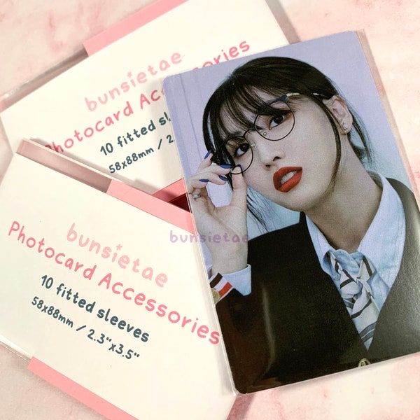 Photocard Sleeves Etsy