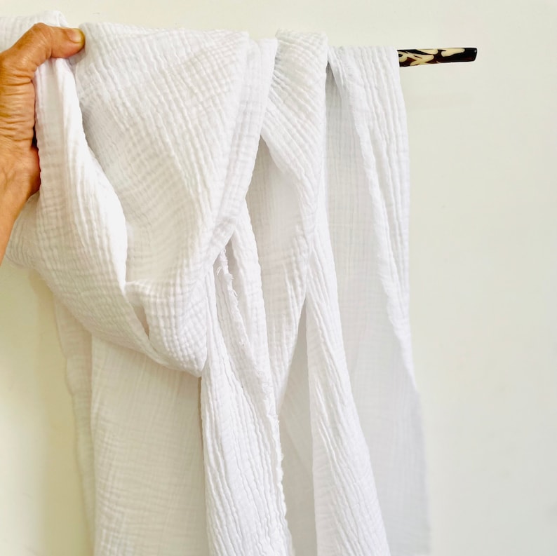 Muslin Fitted Sheet Double main image 0
