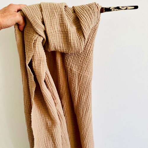 Muslin travel blanket, 100% cotton double layer muslin gauze, handmade shops gift, lightweight throw blanket for your flight, packed ecological