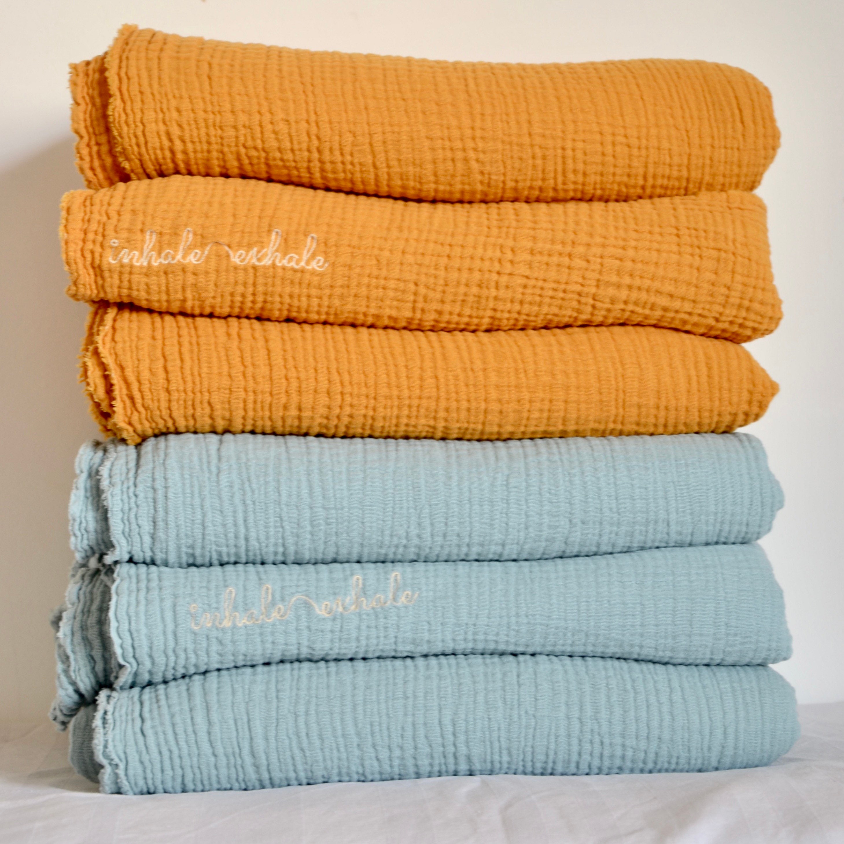 Muslin Fitted Sheet Double main image 1