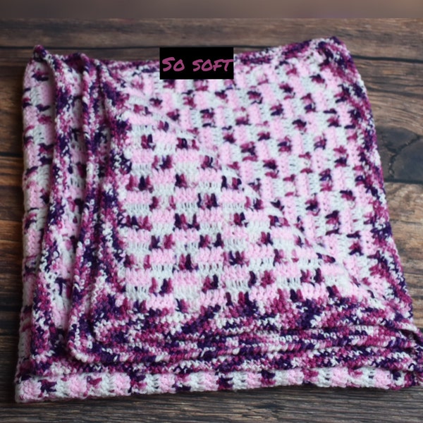 Square Baby Blanket Etsy UK