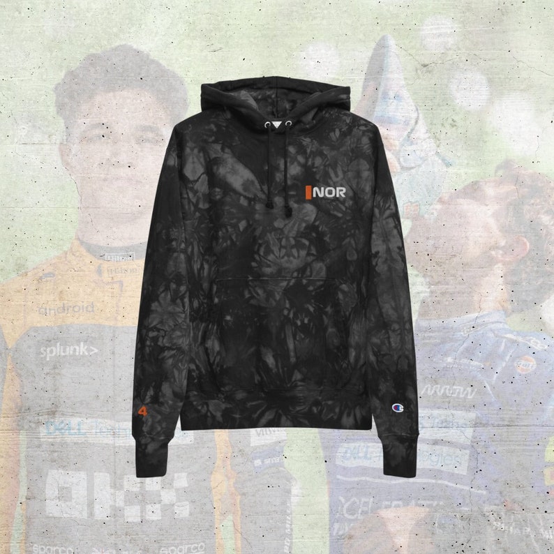 F1 Driver Lando Norris-inspired Mclaren Tie Dye Hoodie, Silverstone ...