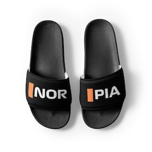 McLaren F1 Driver Slides, Lando Norris, Oscar Piastri, Formula One Sandals, Silverstone GP, Formula 1 Gift