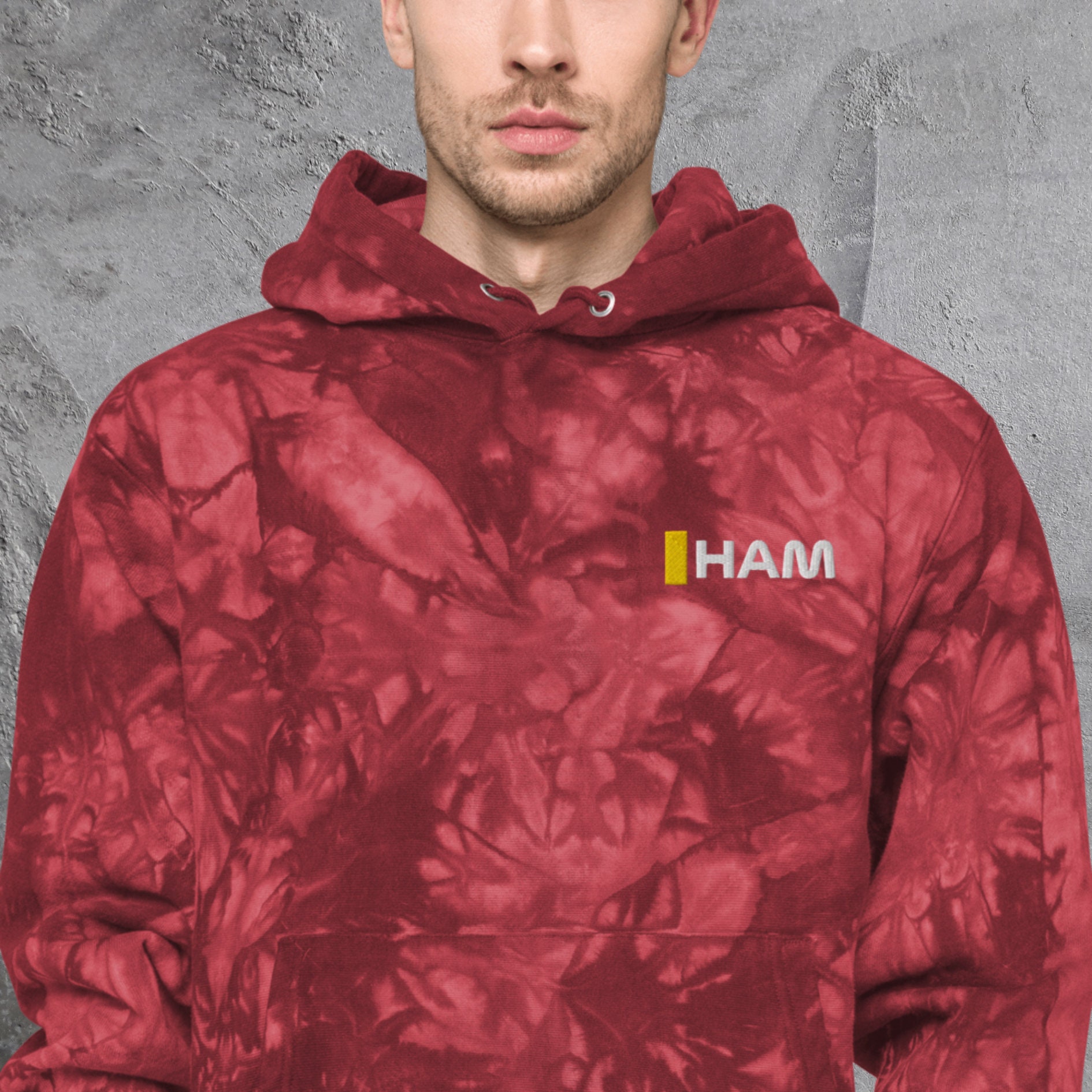 Lewis Hamilton Ferrari-f1 Inspired Tie Dye Hoodie, Embroidered ...