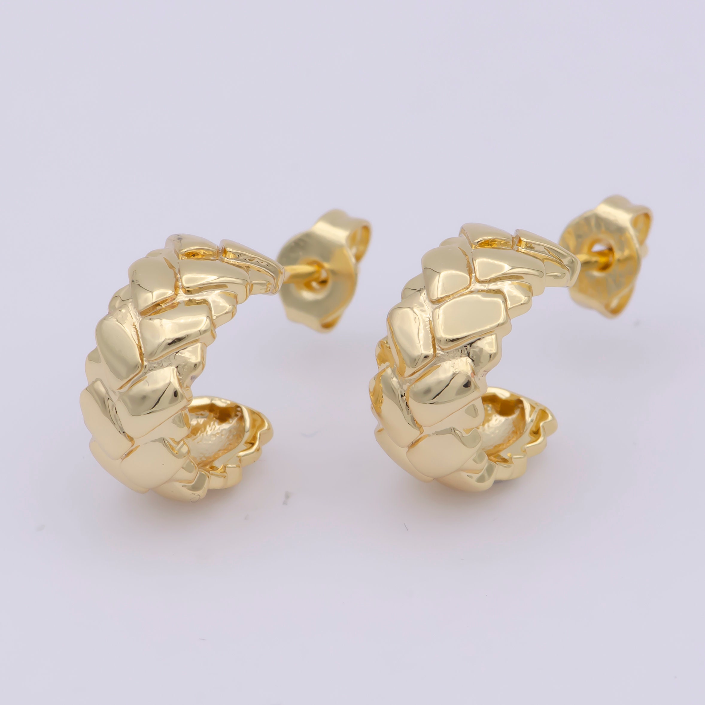 Gold small earrings design 2020 discount