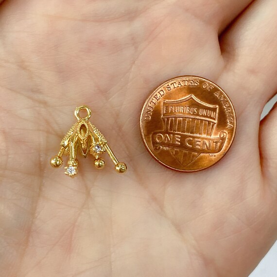 Cubic zirconia charms wholesale clearance