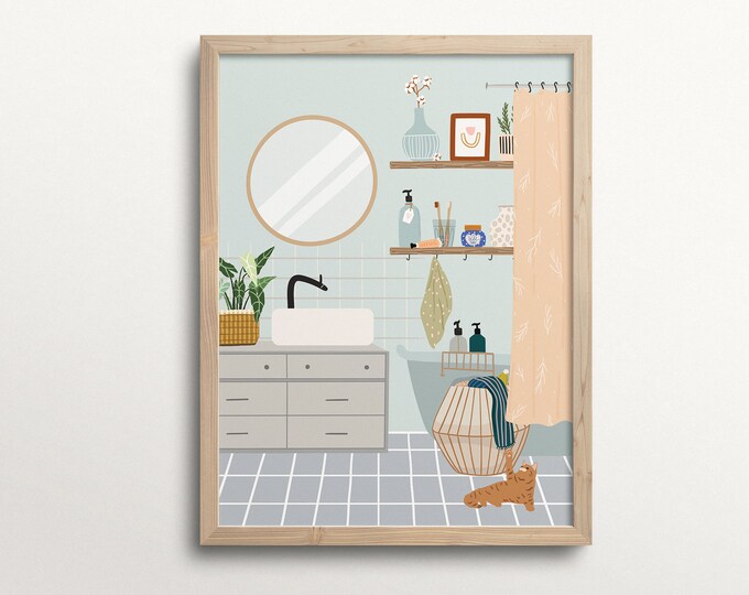 Bathroom decor ideas Etsy