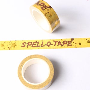 Spell-o-tape Washi Tape