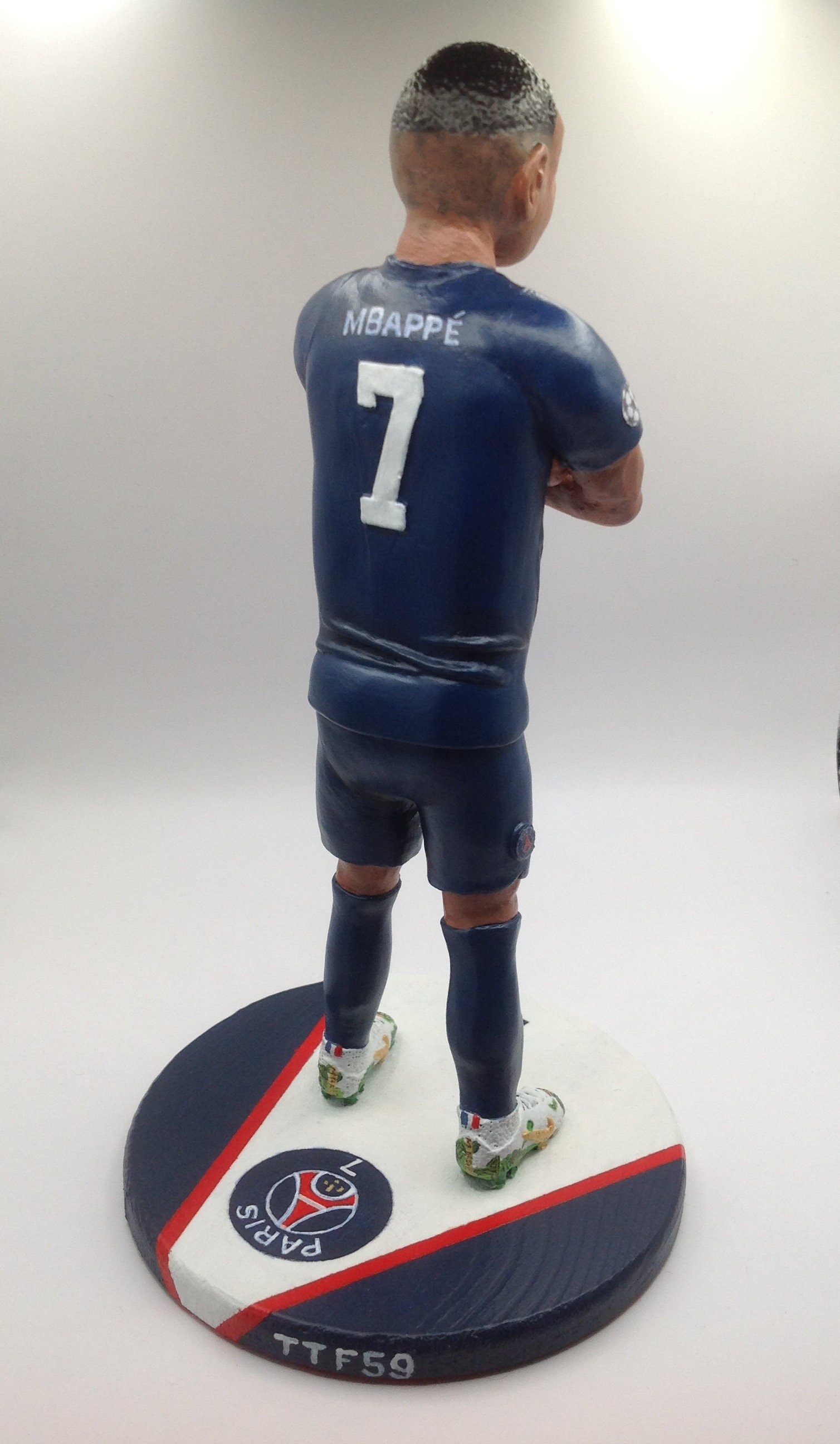 Kylian Mbappé, Paris Saint-germain, Football, Ligue 1, Figurine, Polymer  Clay, Wooden Base, PSG, Gifts, Birthday, Christmas, Handmade -  Norway