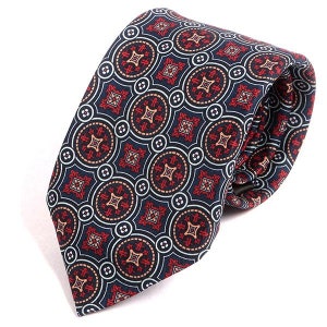 Mens Tie Campbell Blue Mac-Inspired IMS Tie, Gift for Him