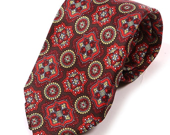 Gregor Red Medallion IMS Tie