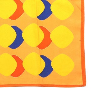 Orange Large Pocket Square 42cm