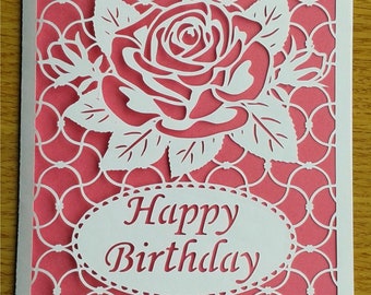 Happy Birthday, Happy Anniversary, Happy Mother's Day SVG files for Silhouette Cameo and Cricut. Clipart PNG transparent included.