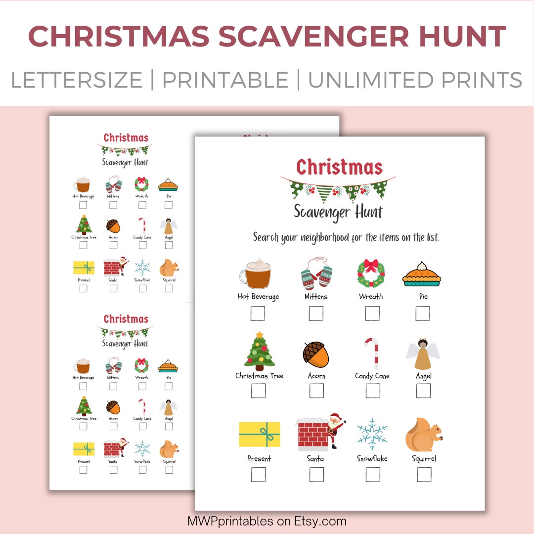 Christmas Scavenger Hunt Christmas - Il 1080xN.2621740142 Dvnn 