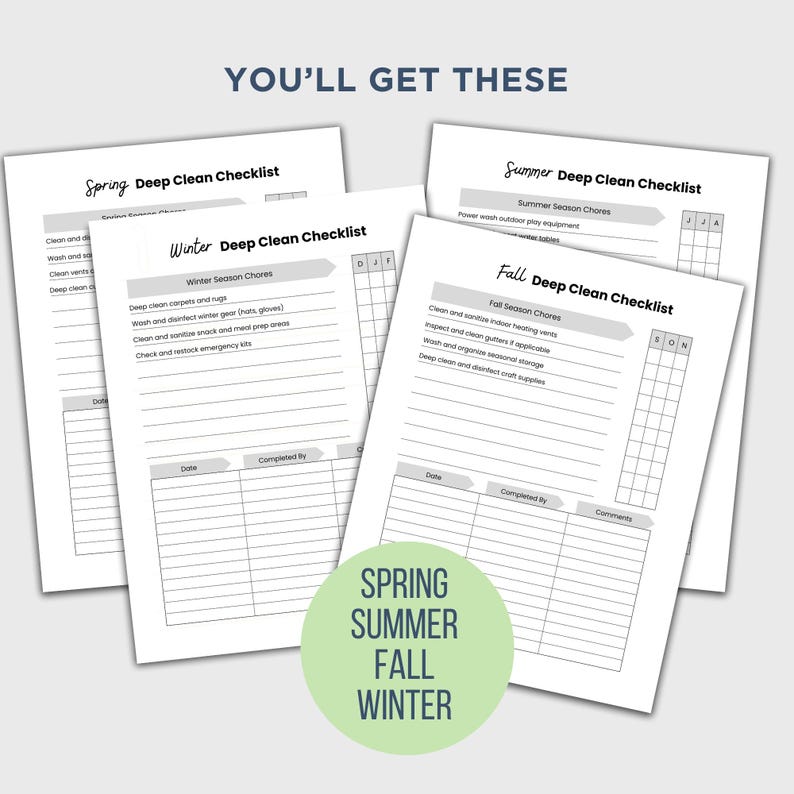 Editable Daycare Cleaning Checklist: Daily, Weekly, Monthly Tasks (PDF ...