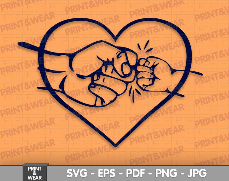 Download Fist bump svg Father and child svg Father and son Father ...