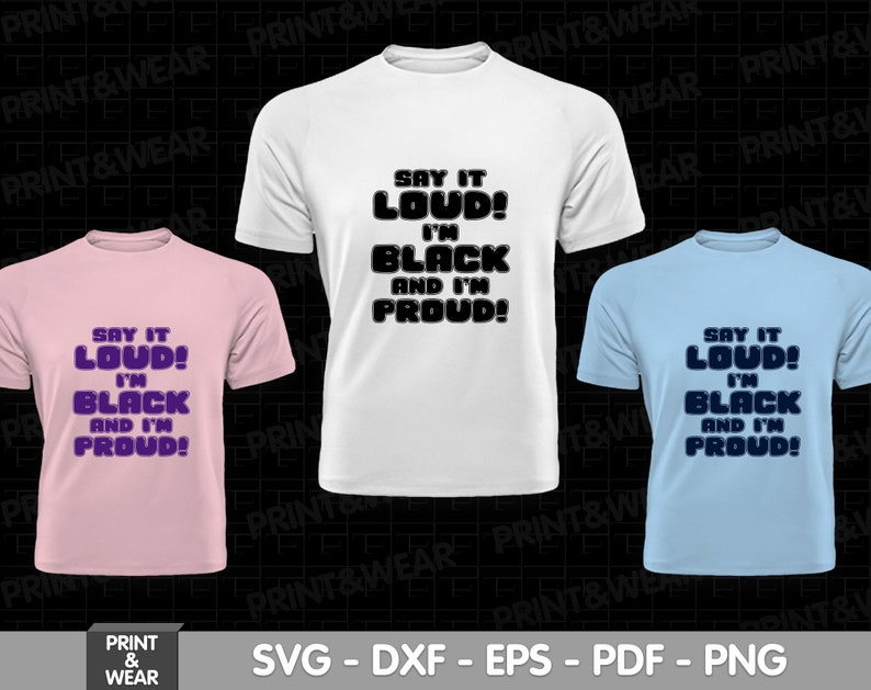 Free Free Black &amp; Proud Svg 132 SVG PNG EPS DXF File