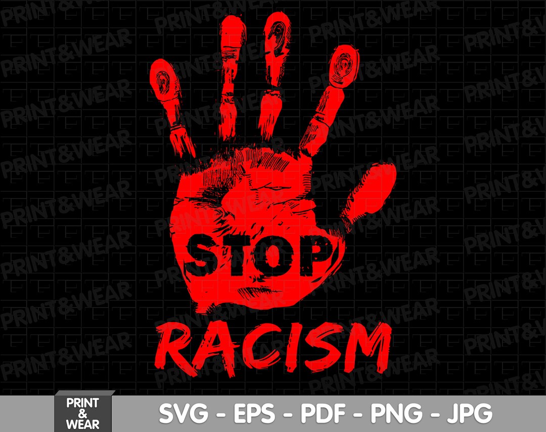 Stop Sign Rassismus Stop Rassismus Svg Shirt Design/Ich kann nicht atmen/schwarz lebt ...