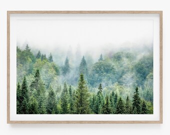 Misty Forest Etsy