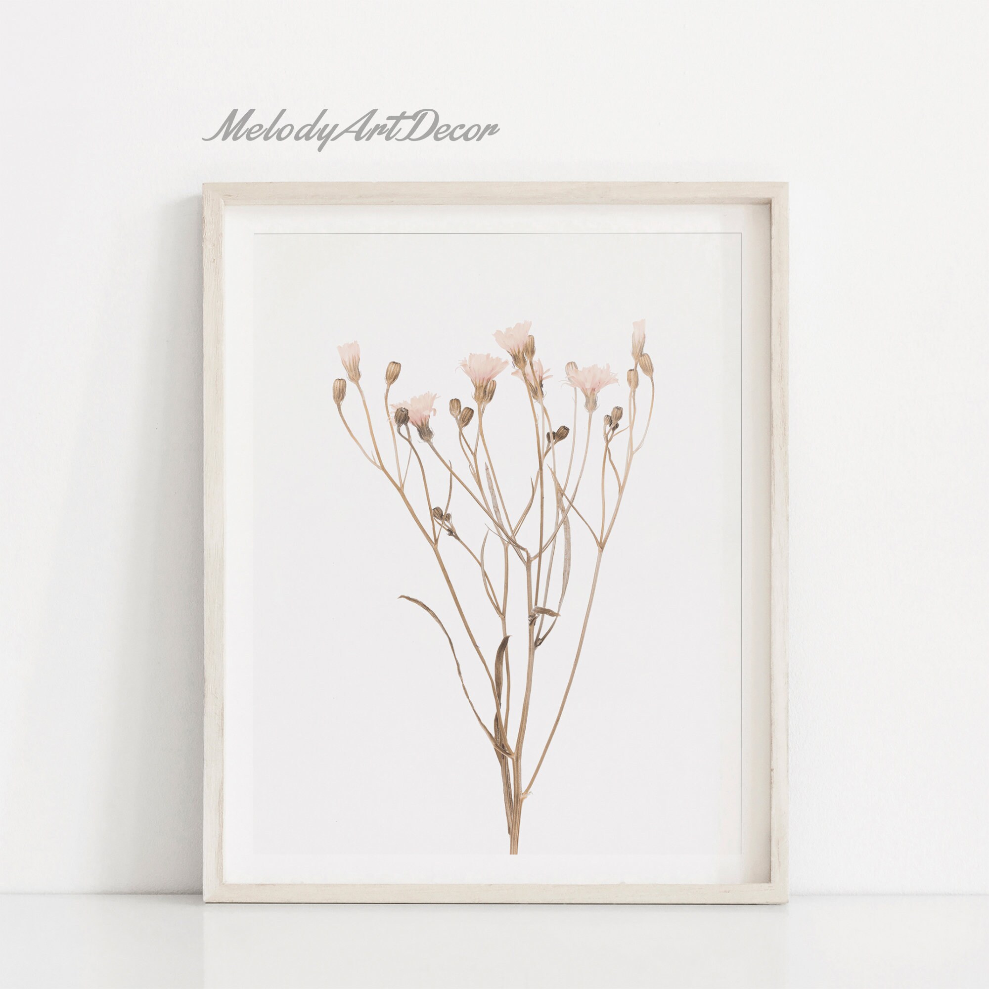 Flowers Print Set of 2 Wildflower Prints Botanical Wall Art Etsy